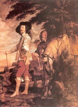 Anthony Van Dyck : Portrait of Charles I, king of England